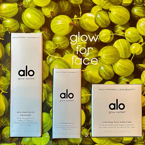 NWT, NIB ALO Glow System 7 Piece Full Size Set - Picture 6 of 6